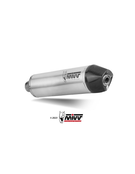 silencioso mivv str1 st acero ktm 690 enduro r 690 smc r 2019 23 m kt 031 lxc