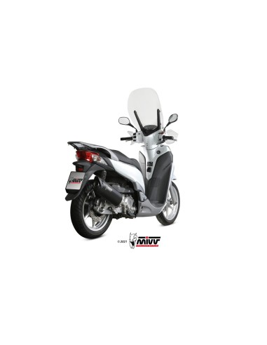 silencioso mivv mover black honda sh 300 2007 14 sh 300 2015 20 mv ho 0001 lv