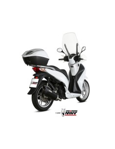 escape completo mivv 1x1 mover black honda sh 125 2013 16 sh 150 2013 16 mv ho 0003 lv 2