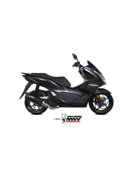 escape completo mivv 1x1 mover black honda pcx 125 2021 24 mv ho 0006 lv