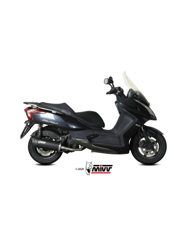 escape completo mivv 1x1 mover black kymco downtown 125 2009 16 mv ky 0002 lv