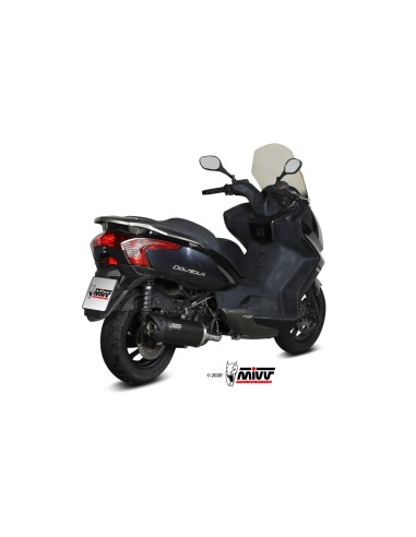 escape completo mivv 1x1 mover black kymco downtown 125 2009 16 mv ky 0002 lv