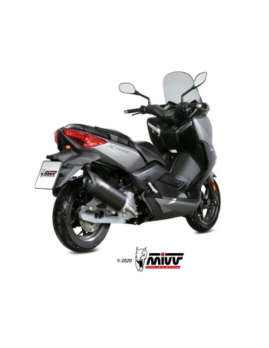 silencioso mivv mover black yamaha x max 125 2017 20 mv ya 0002 lv