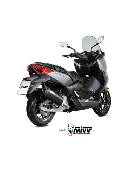 silencioso mivv mover black yamaha x max 125 2017 20 mv ya 0002 lv