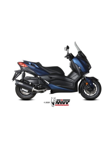 silencioso mivv mover black yamaha x max 400 2017 20 mv ya 0004 lv