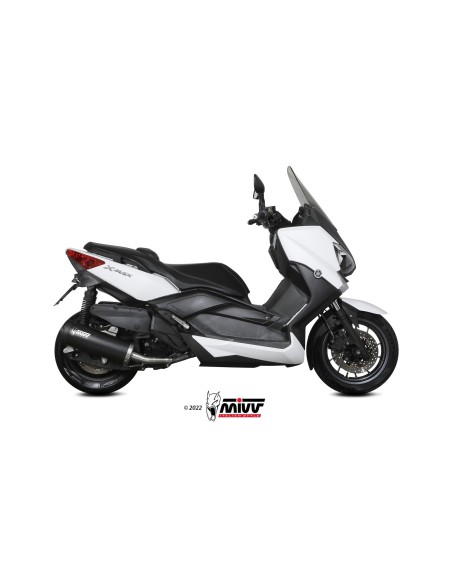 silencioso mivv mover black yamaha x max 400 2013 16 mv ya 0005 lv