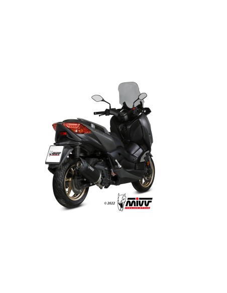 escape completo mivv 1x1 mover black yamaha x max 125 2021 24 mv ya 0007 lv