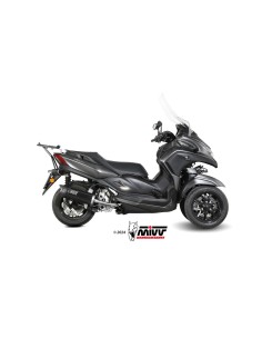escape completo mivv 1x1 mover black yamaha tricity 300 2021 24 mv ya 0008 lv 2
