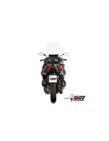 escape completo mivv 1x1 mover black yamaha tricity 300 2021 24 mv ya 0008 lv