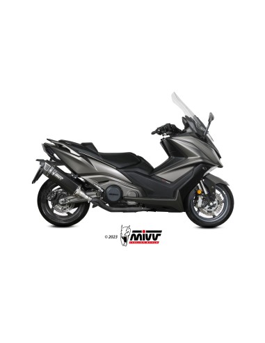 silencioso mivv sr 1 black kymco ak550 2021 25 o 011 lr1xb