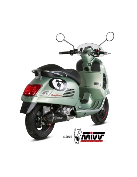 escape completo mivv 1x1 delta race black piaggio vespa gts 300 2008 20 p 008 ldrb