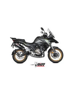 silencioso mivv oval acero negro carbon qj motor srt 700 x 2024 qj 001 lvc 2