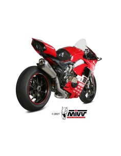 escape completo mivv 2x1 delta race full titanium ducati panigale v4 2018 25 2