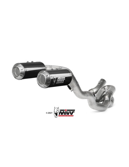 escape completo mivv 2x2 mk3 carbono ducati panigale v4 2018 22 r du 0005 sm3c