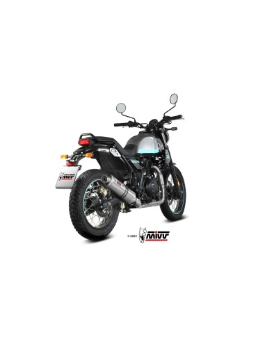 silencioso mivv oval st acero royal enfield scram 411 2022 24 himalayan 2021 23