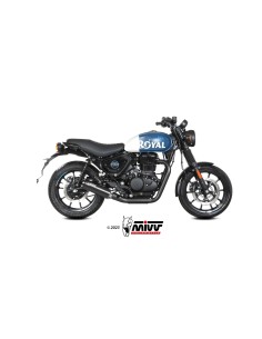 silencioso mivv hr 1 black royal enfield hntr 350 2022 24 re 005 lh1ba 2