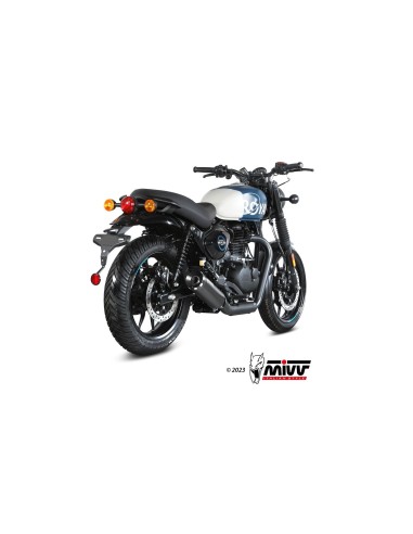 silencioso mivv hr 1 black royal enfield hntr 350 2022 24 re 005 lh1ba