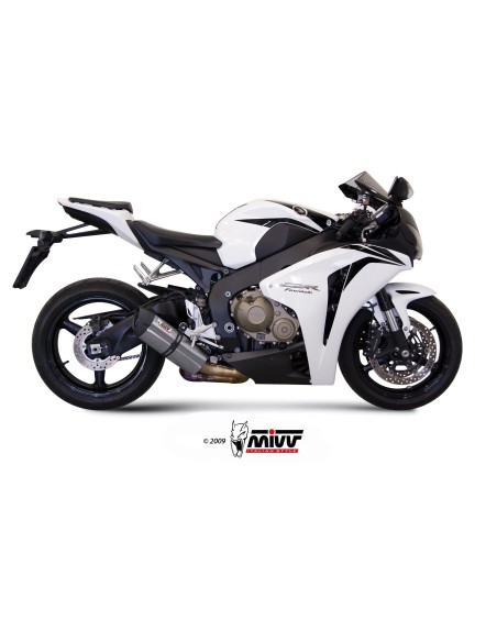 escape completo mivv 4x2x1 suono full titanium con tapa carbono honda cbr 1000 rr 2008 13