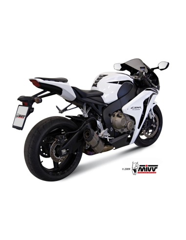 escape completo mivv 4x2x1 suono full titanium con tapa carbono honda cbr 1000 rr 2008 13
