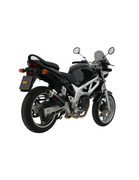 silencioso mivv gp black suzuki sv 650 1999 02 s 004 lxb