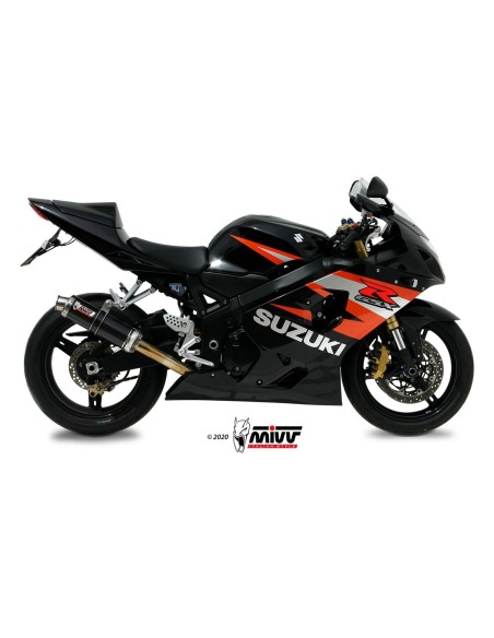 silenciosos mivv bolt on gp carbon suzuki gsx r 600 gsx r 750 2004 05 s 014 l2s