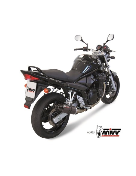 silencioso mivv gp carbon c tapa carbono suzuki gsf 650 bandit 2005 06 s 017 l2sc