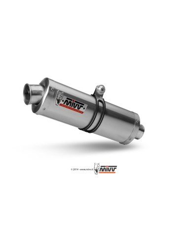 escape completo mivv 2x1 oval st steel suzuki dl v strom 650 2004 06 s 019 lx1