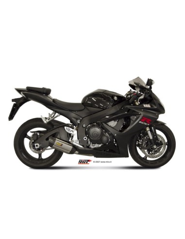 silencioso mivv suono st acero carbono suzuki gsx r 600 gsx r 750 2006 07 s 021 l7