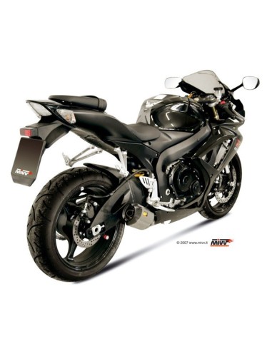 silencioso mivv suono st acero carbono suzuki gsx r 600 gsx r 750 2006 07 s 021 l7