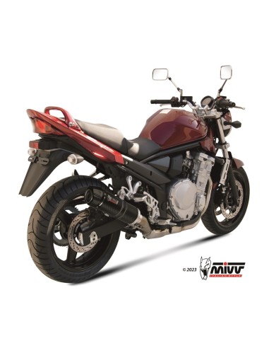 silencioso mivv gp carbon c tapa carbono suzuki gsf 650 bandit 2007 15 gsx 650 f 2008 15