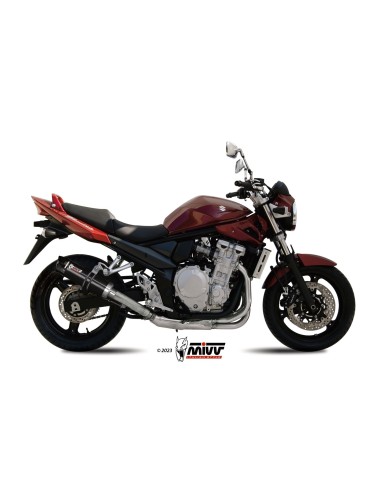 silencioso mivv gp acero negro carbon suzuki gsf 650 bandit 2007 15 gsx 650 f 2008 15