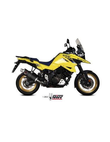 silencioso mivv dakar black suzuki dl v strom 1000 xt 2014 20 1050 xt 2020 26