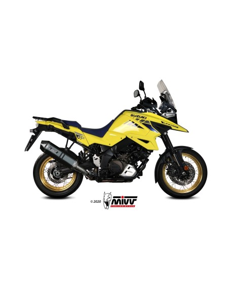 silencioso mivv speed edge black suzuki dl v strom 1000 xt 2014 20 v strom 1050 xt 2020 26