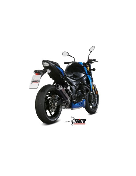 silencioso mivv gp black suzuki gsx s 750 2017 20 s 048 lxb