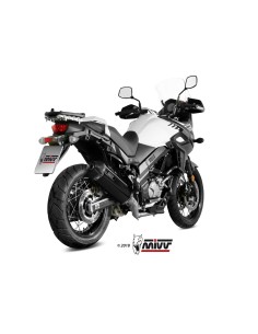 escape completo mivv 2x1 speed edge black suzuki dl v strom 650 xt 2017 25 s 049 lrb 2