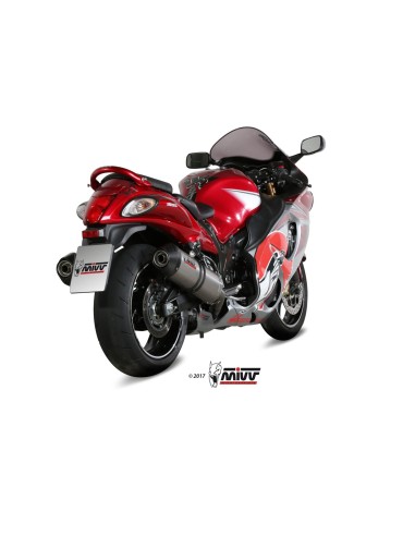 silenciosos mivv oval titan c tapa carbono suzuki gsx r 1300 hayabusa 2008 17 s 052 lnc