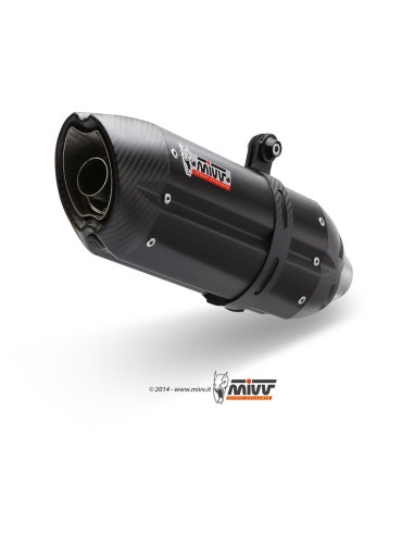 escape completo mivv 1x1 suono black tapa carbono suzuki gsx r 125 gsx s 125 2017 20