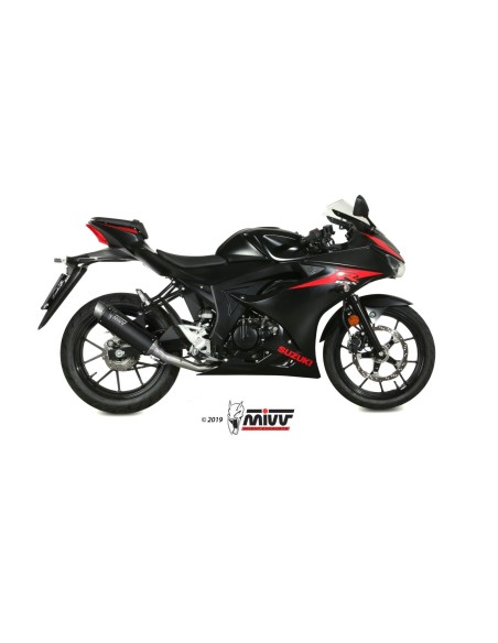 escape completo mivv 1x1 gp pro black suzuki gsx r 125 gsx s 125 2017 20 s 055 lxbp
