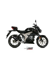 escape completo mivv 1x1 gp pro black suzuki gsx r 125 gsx s 125 2017 20 s 055 lxbp 2