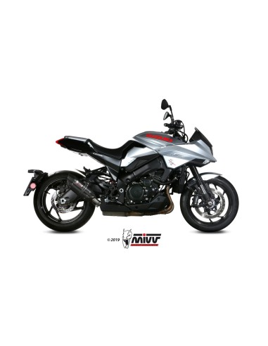 silencioso mivv suono acero negro carbon suzuki gsx s 1000 katana 2019 25 s 056 l9