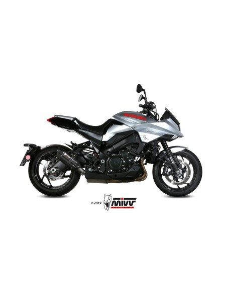 silencioso mivv suono acero negro carbon suzuki gsx s 1000 katana 2019 25 s 056 l9