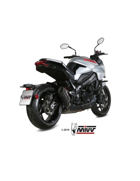silencioso mivv suono acero negro carbon suzuki gsx s 1000 katana 2019 25 s 056 l9