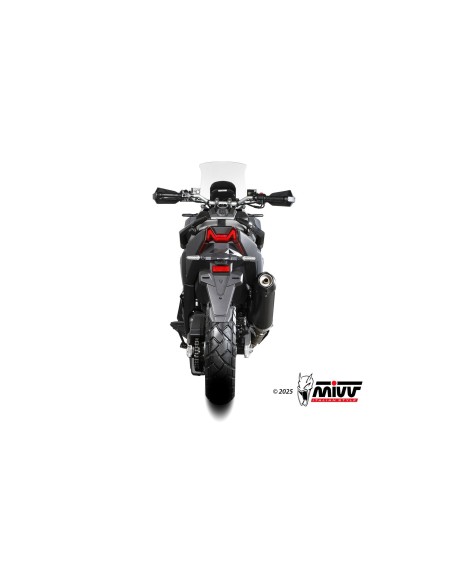 silencioso mivv oval black con tapa de carbono sym adxtg 400 2025 26 sy 004 kvc