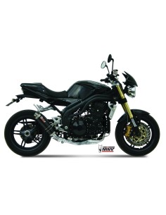 silencioso mivv gp carbon triumph speed triple 2005 06 t 005 l2s 2