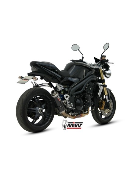 silencioso mivv gp carbon triumph speed triple 2005 06 t 005 l2s