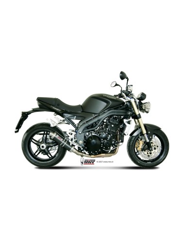 silencioso mivv gp carbon triumph speed triple 2007 10 t 008 l2s