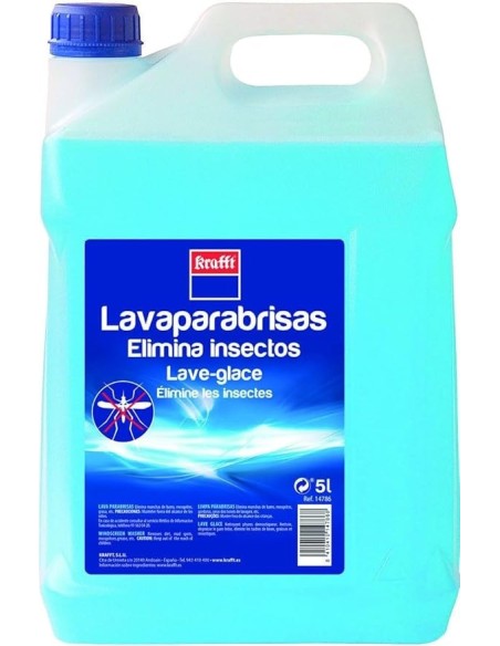 lavaparabrisas elimina insectos krafft 14786 5 l