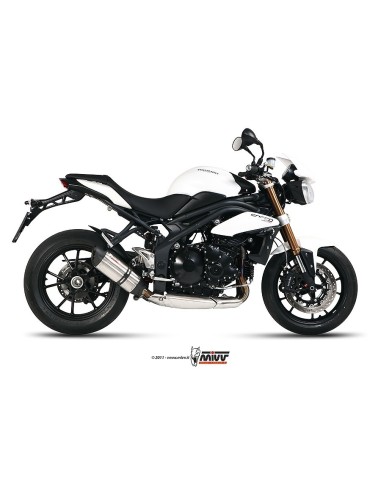 silencioso mivv suono st acero carbono triumph speed triple 2011 15 t 012 l7