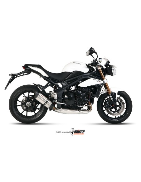 silencioso mivv suono st acero carbono triumph speed triple 2011 15 t 012 l7