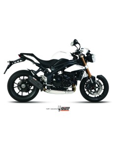 silencioso mivv suono acero negro carbon triumph speed triple 2011 15 t 012 l9 2
